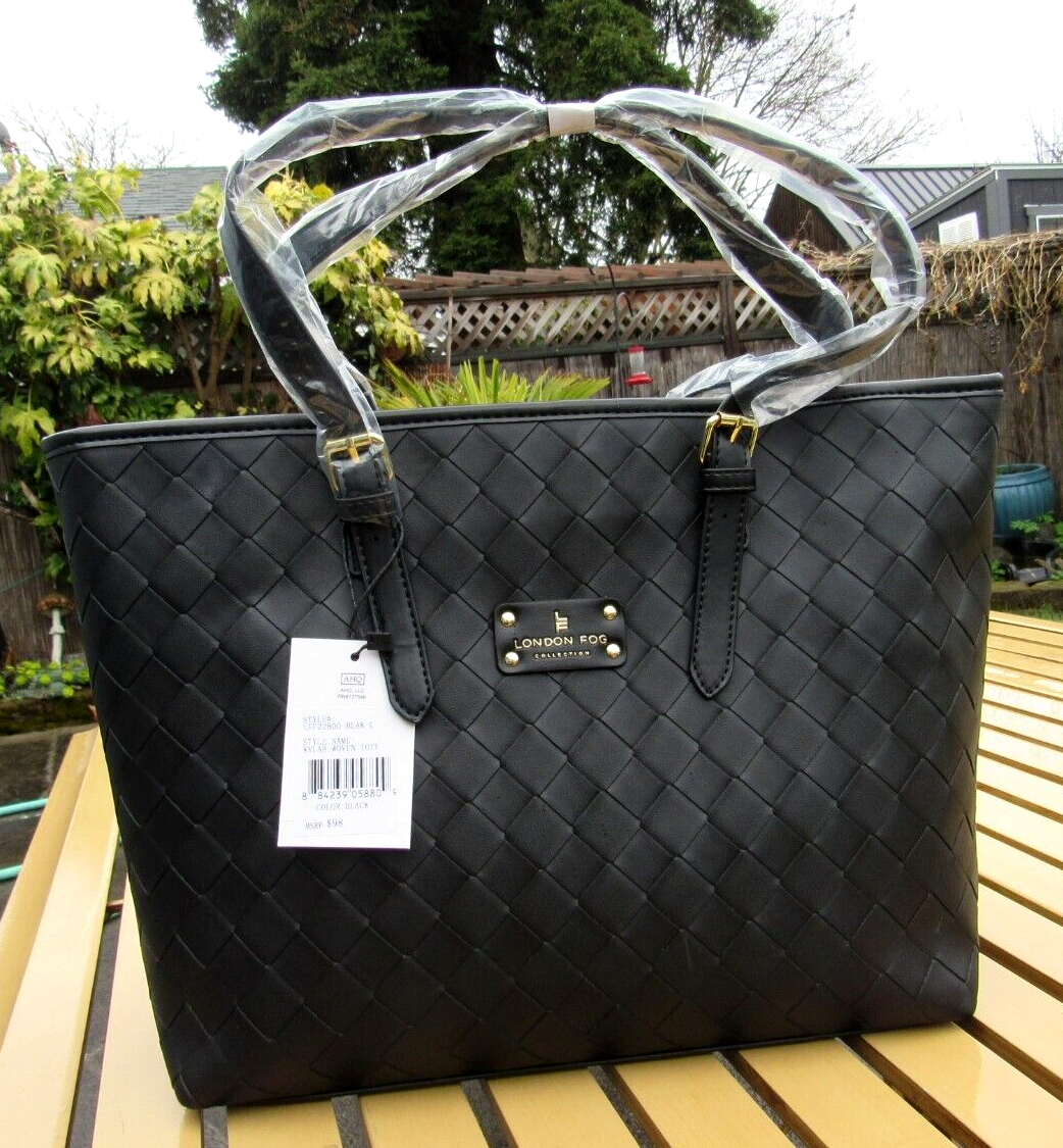 london fog tote bag