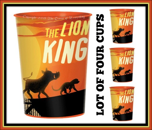 Designware 16oz Party Cups ❤️ Lot of Four ❤️ Plastic Favor Stadium Keepsake Cup - Picture 121 of 207