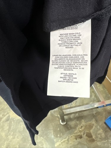 IZOD School Uniform Polo Long Sleeve Husky Sz M (10/12) - Picture 8 of 8
