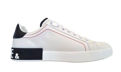 DOLCE & GABBANA Portofino men's sneakers shoes CS1760 white