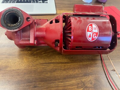 Bell & Gossett 106189 Circulator Pump - Red | eBay