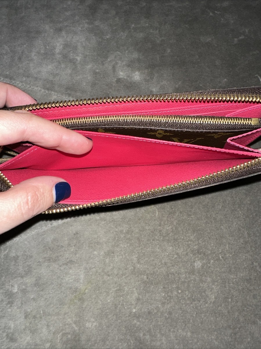 lv double zipper wallet