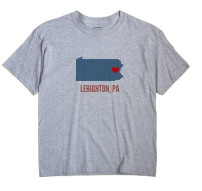 Lehighton Pennsylvania PA T-Shirt HEART