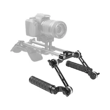 ARRI Rosette Hand Grip w/Magic Arm & 15mm Extension Clamp for Rod Support Rig