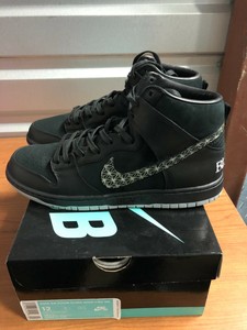 nike sb dunk black bar