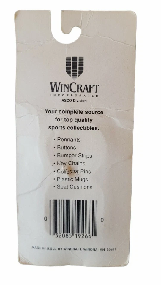 ¡Raro! Llavero Vintage NBA WinCraft Los Angeles Lakers Deluxe Logo Foto 2 de 3