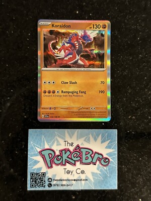 Koraidon 124/198 - Scarlet & Violet - Holo Rare - NM - Pokemon TCG | eBay Koraidon 124/198 - Scarlet & Violet - Holo Rare - NM - Pokemon TCG | eBay