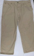 Work N Gear Endurance Wear Men Built to Last Canvas Pants Size 44X30 Tan