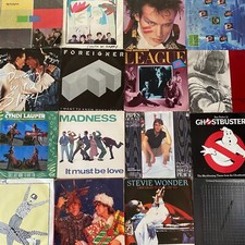 1980's Vinyl 7 Inch Singles - Build Your Own Collection - Buy 3 Get 2 Free Lot 1