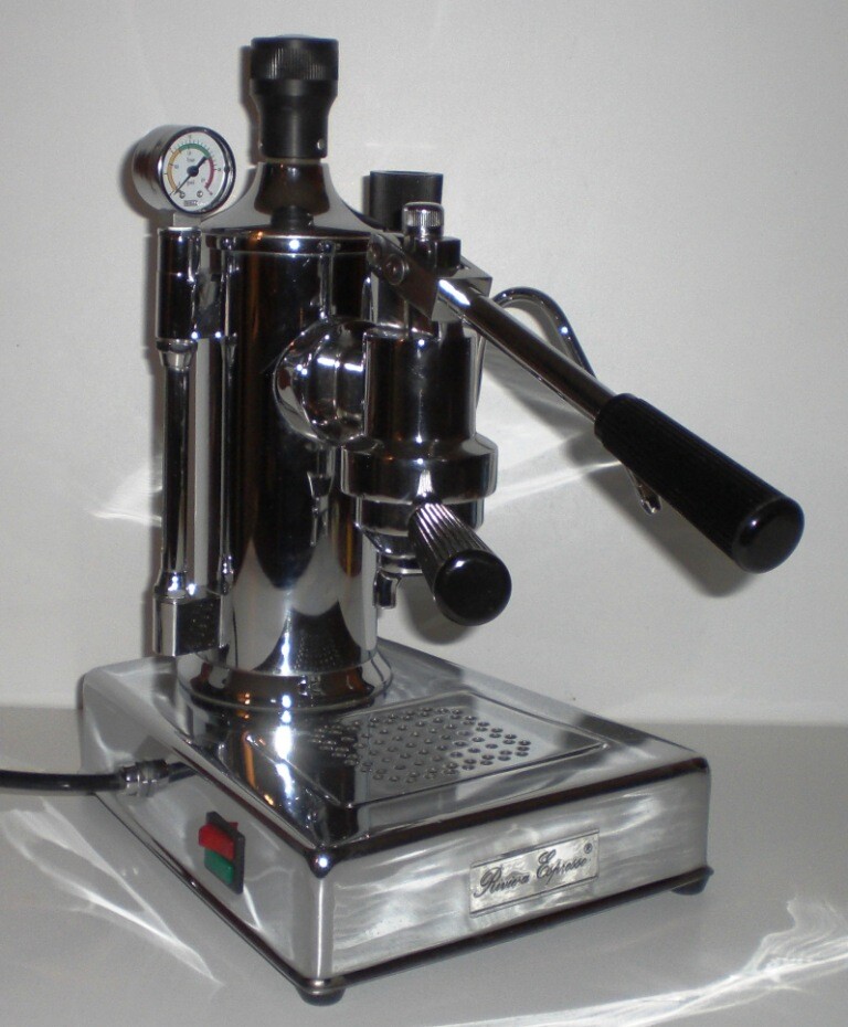Zacconi LaCara Riviera Lever Espresso Machine borosilicate sight glass