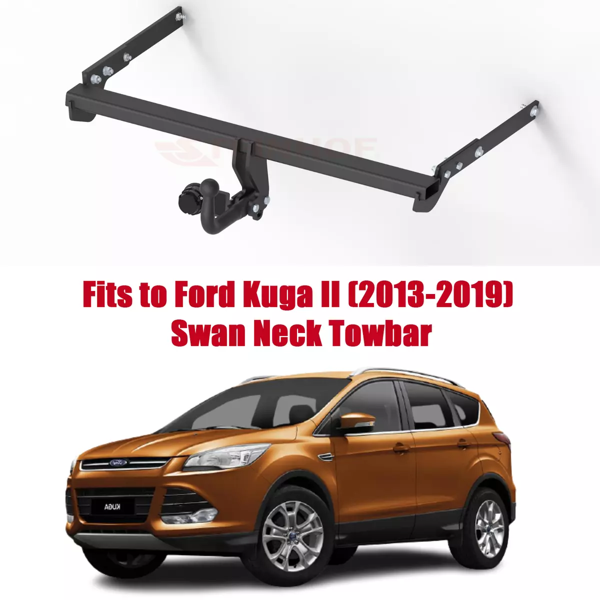 Tow Bar For Ford Kuga II 2013 2019 NO ELECTRICS F255 eBay