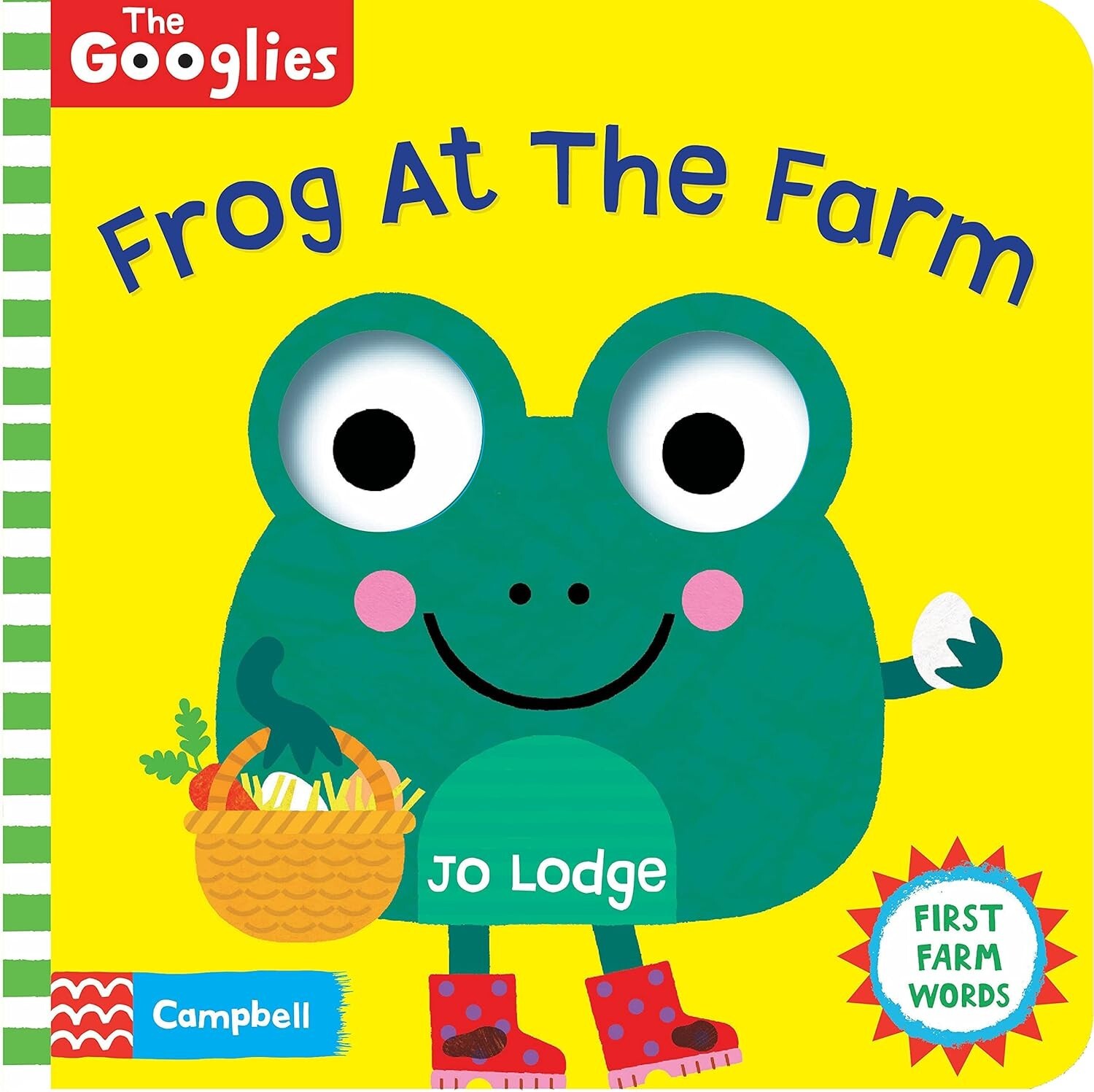 Frog At The Farm First Words Board Book NEW (The Googlies, 8)