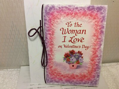 VALENTINE BLUE MOUNTAIN CARD New w/Envelope ''TO THE WOMAN I LOVE-ONLY ONE I SEE''