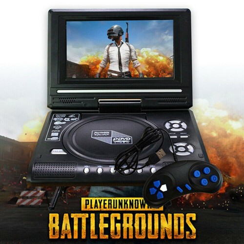 NEU Tragbarer DVD Player mit HD Großbildschirm Drehbar Bildschirm Player Gamepad - Bild 13 von 23