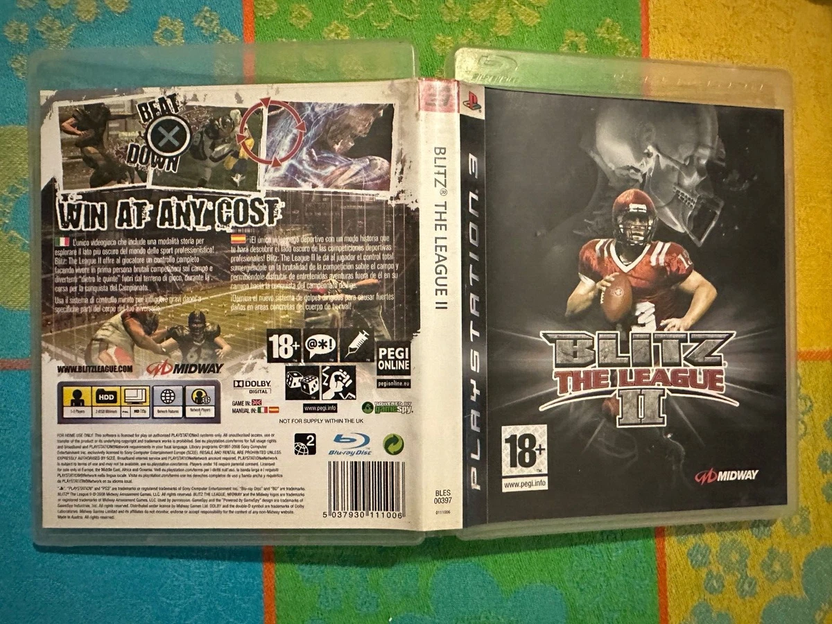 Blitz The League Ii 2 Con Manual Para Tu Ps3