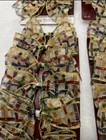 Bundle Of 4 New  Fall Autumn Country plaid  Craft Decor bow Holiday Tree — photo 5