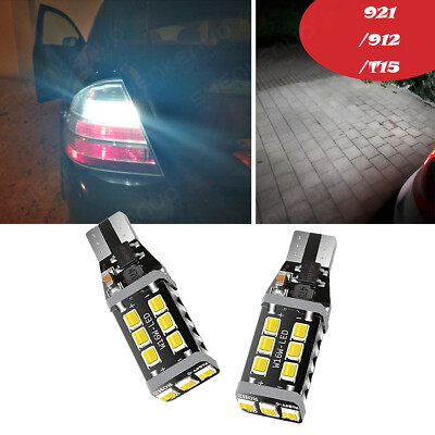 SHENKENUO LED Reverse Backup Light Bulbs FIT for Mercedes BMW 921 912 6000K