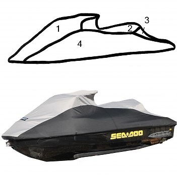 Custom Storage cover for Sea-Doo GTX 155S, GTX Is, Ltd, RXT - Picture 1 of 2