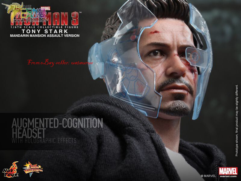 Hottoys 1/6 Mms209 Iron Man 3: Tony Stark Mandarin Mansion Assault