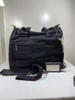 VTG Rare Hartmann Intensity Collection Black Nylon Verticle Satchel