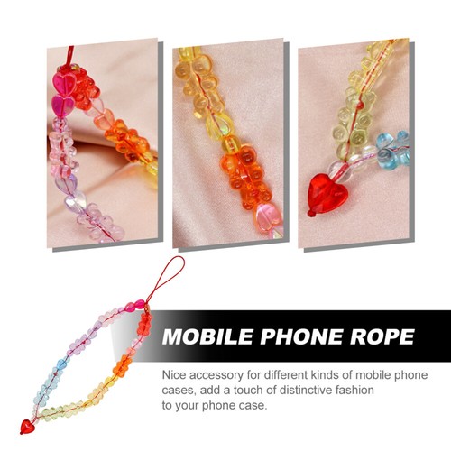 Mobilfunkseil Tragen Telefon DIY Kette Zubehör Mobilfunkanhängerdekoration - Zdjęcie 2 z 12