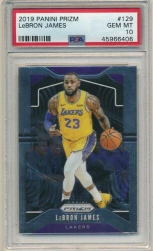 2019-20 Panini Donruss LeBron James Net Marvels PSA 10 Lakers