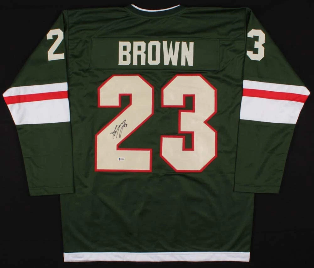 Mail Day: (Pre-)Game Worn Minnesota Wild #23 J.T. Brown Sleeveless