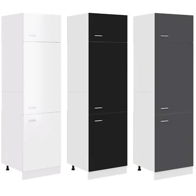 Kühlumbauschrank Umbauschrank Küche Hoch schrank Küchenzeile 60cm Spanplatte Neu - Bild 1 von 4
