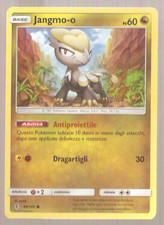 CARTA CARD Pokèmon POKEMON TM Sole e Luna Jangmo-o base ps 60 98/145