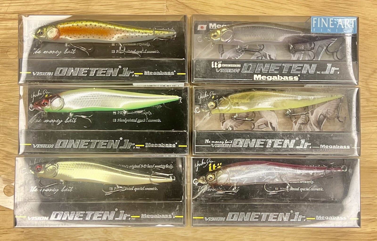 Megabass (Lot Of 6) JDM Ito Vision OneTen Jr. Jerkbaits, Free Shipping! NWT! - Image 7