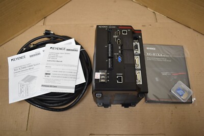 Keyence Vision System Controller XG-X2502 w/ Software XG-H1XA & Firmware SD Card