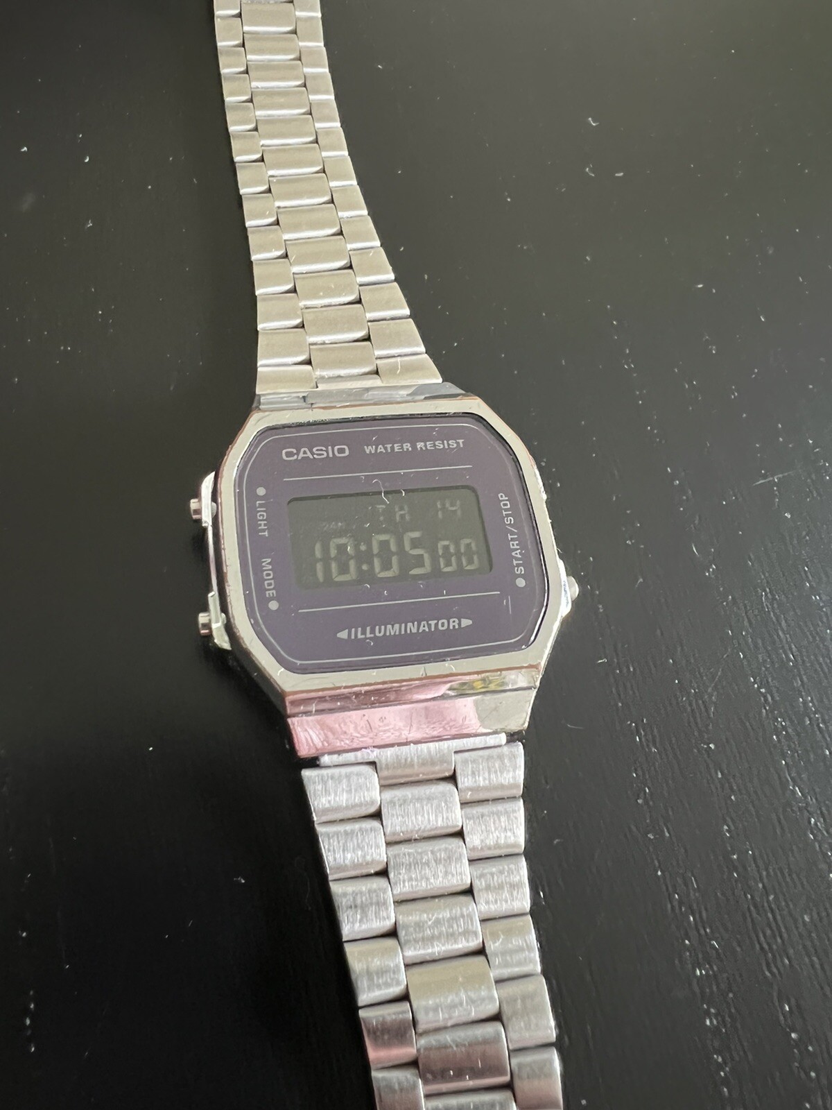Vintage Casio S-532n Stainless Steel Watch Back and Strap for 1572 A168 for  sale online | eBay