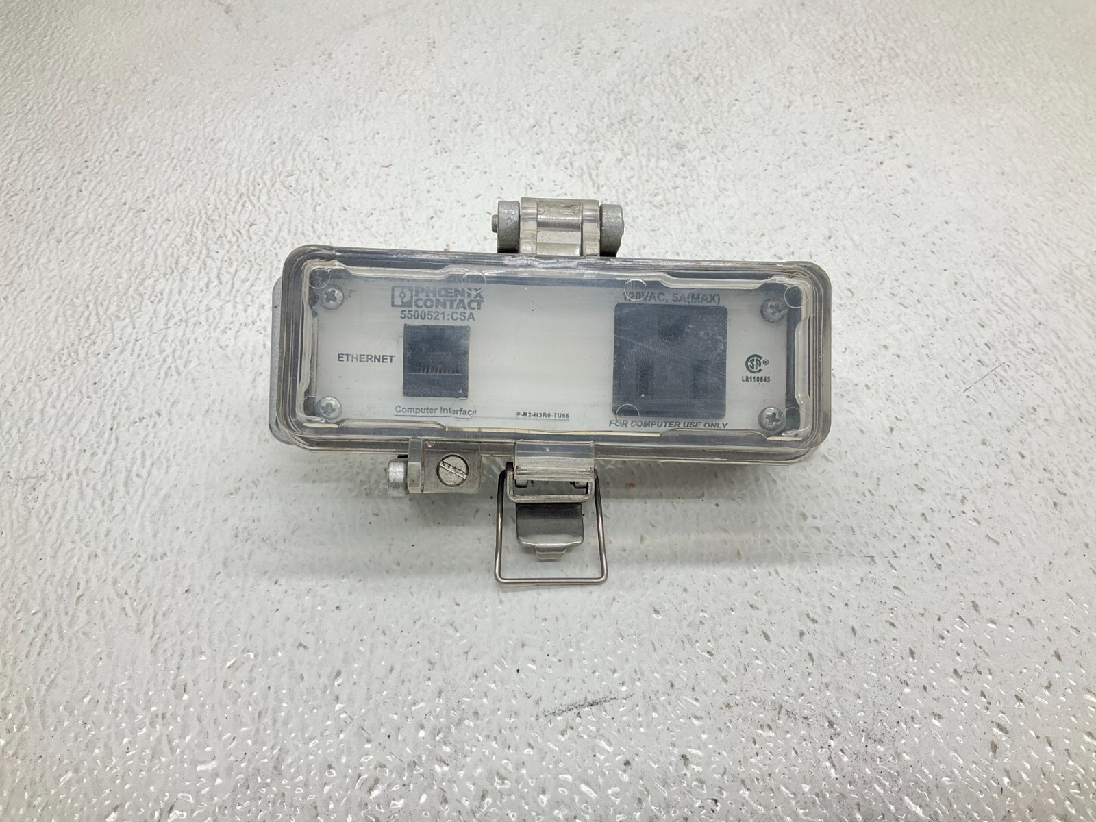 Phoenix Contact P-R2-H3R0-TU66 Ethernet Interface 120 VAC 5 Amp (VT)