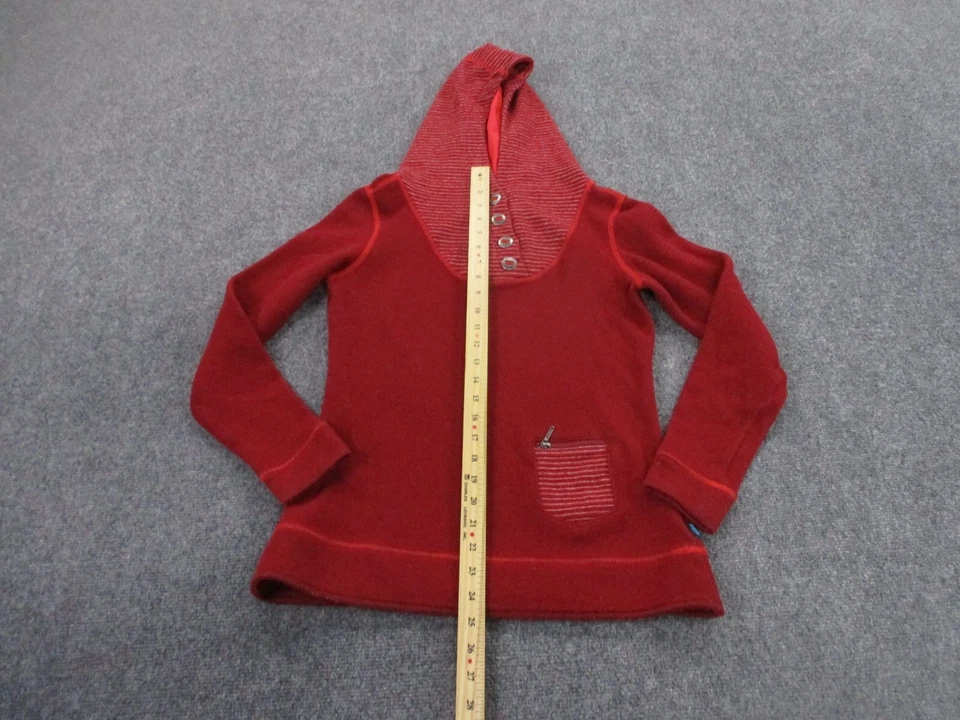 Chaqueta Kuhl Adulto XS Lana Chianti Polar Senderismo Aire Libre Suéter Pullover Mujer Foto 3 de 4