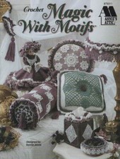 OOP  VTG  CROCHET MAGIC WITH MOTIFS BEAUTIFUL PATTERNS