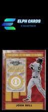 2020 Panini Chronicles #30 Josh Bell Contenders Optic Ruby Wave #/199