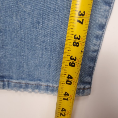 NEW FRAME Mens L'homme Skinny Jeans Mid Rise Light Wash Size 29 Some Distress - Picture 11 of 11