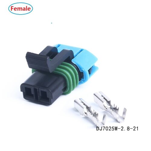 2 Pins Waterproof Electrical Wire Cable Connector Male/Female Plug For Car Fan - Picture 7 of 8