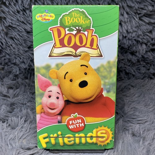 Book of Pooh: Fun With Friends VHS Tape 2001 Playhouse Disney Cartoon Show Rare - Picture 2 of 8