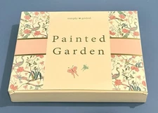 Simply Gilded Sub Box Painted Garden Washi Tape, Notebook, Stickers, Pens & More