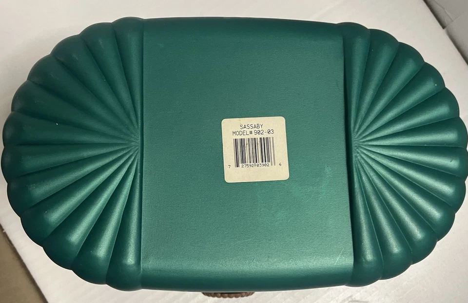 Estuche de Maquillaje SASSABY De Colección Plástico Duro De Lujo Forrado de Tela y Acolchado Caja de Viaje Foto 4 de 4