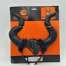 Happy Halloween Fairy HeadBand Horns