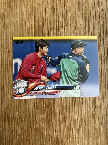 2018 Topps Update Series Shohei Ohtani, Ichiro Suzuki #US153