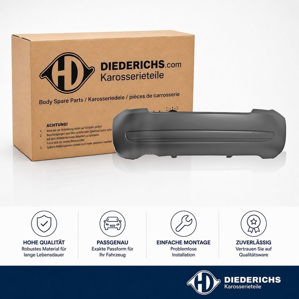 StossfÄNger Hinten Diederichs 3405055 FÜR Abarth Passend FÜR Fiat-image