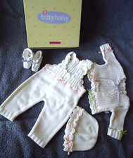 American Girl Bitty Baby Ribbon Trim Sweater Outfit Set NEW Complete