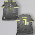 Gilberto Mora Signed Mexico Black Jersey Autographed MEX Soccer JSA Auto
