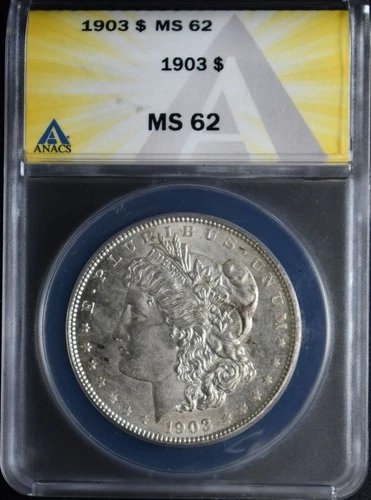 1903 Morgan Dollar ANACS MS62