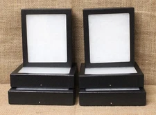 Chipboard Display Case: 5 x 6 x 1 1/4" (Riker Type) - Package of 6