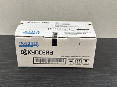 Kyocera Mita TK-5242C Genuine Cyan Toner Cartridge SEALED