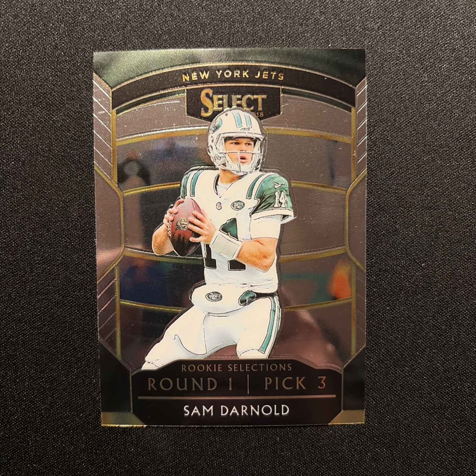 2018 Panini Select - Rookie Selections Sam Darnold #RS-3 Silver Prizm (RC)